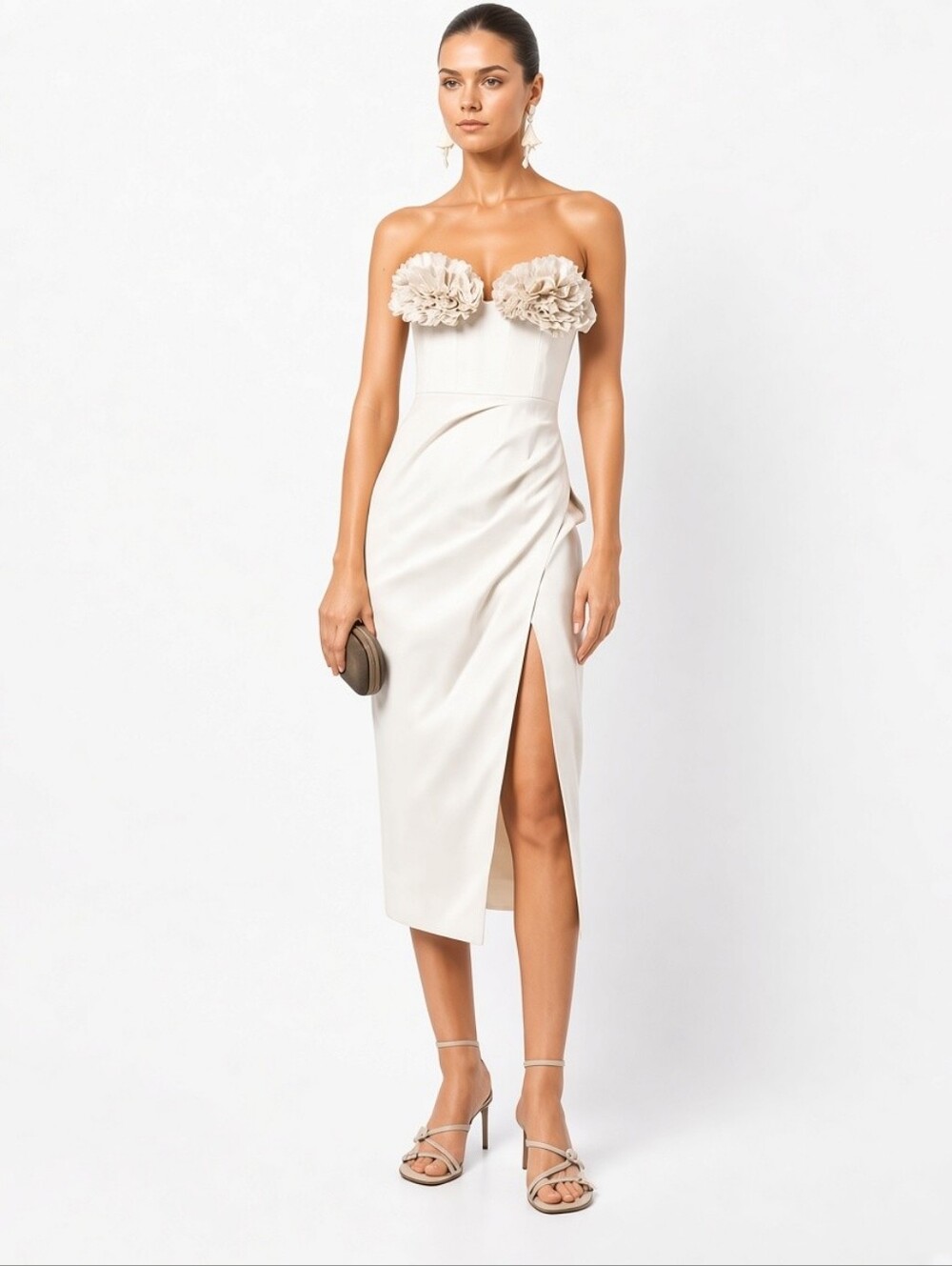 Rachel Gilbert romy gathered dress